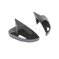 Cubiertas para Retrovisores Laterales HS con Aspecto de Fibra de Carbono para VW Volkswagen Polo 2014 2015 2016 2017 2018