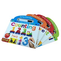 Libro de Cuentos Preescolar para Niños de Alta Calidad con Logotipo Personalizado Impreso a Color, con Rotulador Borrable y Limpiable, Encuadernación Perfecta en Cartón