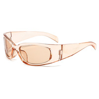 Lunettes de soleil rétro européennes et américaines 2026 pour femmes, style photographie de rue, technologie futuriste, lunettes de sport, lunettes Y2K