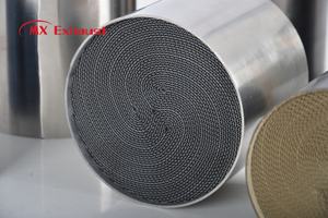 Оптовая цена запасные части керамический/металлический каталитический нейтрализатор сотовый держатель для выхлопной глушителя OBD1/2 Euro4/5/6 - Product Image 2