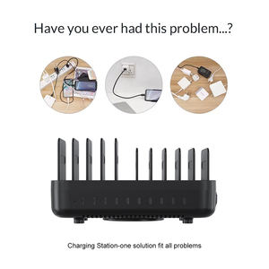 Station de charge rapide PD de type C pour téléphone portable, 10 ports, 100 W, de haute qualité, pour bureau à domicile, portable, OEM - Product Image 3