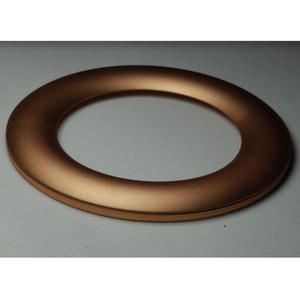 Custom CNC Milling for Machined Anodized Aluminum Round for Decorative <b>Spacer</b> for Lighting Fixtures - Product Image 2