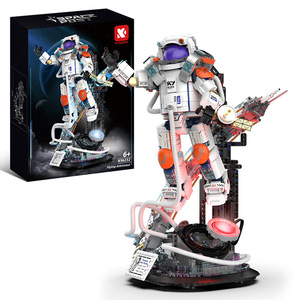 <span class=keywords><strong>Puzzle</strong></span> Modèle Astronaute en Plastique pour la Randonnée Spatiale - 501-1000 Pièces - Briques STEM DIY Compatibles - Product Image 1