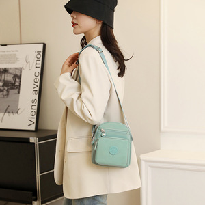 Women's Crossbody Bag Vertical Square Zipper Lightweight Multi Color For Everyday Use Spring 2026 - Product Image 4