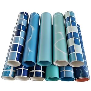 แผ่นพีวีซีไวนิลแบบเรียบขนาดกำหนดเองสำหรับก้นสระน้ำทรงกลม - Product Image 5