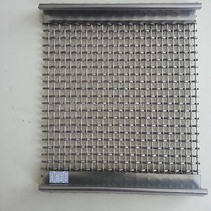 Vente en gros de <span class=keywords><strong>treillis</strong></span> métallique serti carré galvanisé résistant à la corrosion hollandais à haute résistance pour écran de carrière - Product Image 2