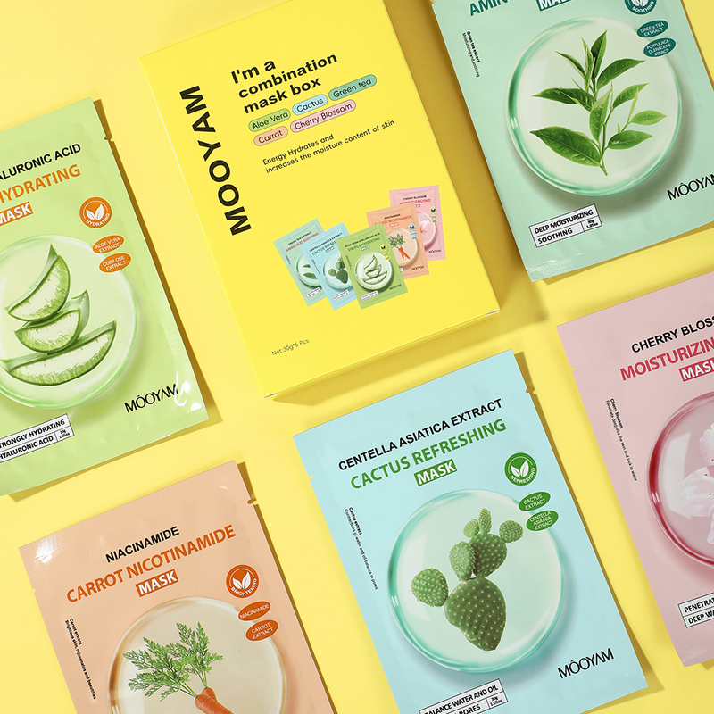 Private Label Energy Hydration Facial Mask
