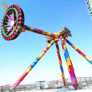 Amusement Pendulum Rides Thrilling Amusement Park Equipment Swing Rotating Big Pendulum Rides For Sale