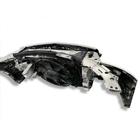Pare-chocs et calandre avant, radiateur, ventilateur, amortisseur, faisceau anti-collision et diffuseur pour Mercedes-Benz Classe C W205