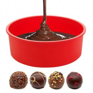 Molde de Silicona Antiadherente de Liberación Rápida para Pasteles, Molde Redondo de 9 Pulgadas, 8 Pulgadas, 6 Pulgadas, Moldes de Silicona para Pasteles y Cupcakes - Product Image 3