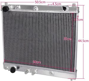 2 hàng lõi đầy đủ nhôm làm mát tản nhiệt thay thế cho Scion Xa XB 04-06 TOYOTA Echo 00-05 L4 1. 5l7 hộp số tay - Product Image 3