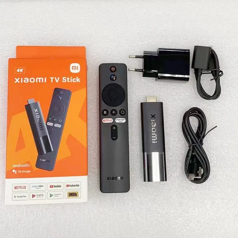 Xiaomi Original Global Version 4k Hd 1080p Android 9.0 With Netflix Quad Core Wifi 5 Google Assistant Mi Tv Stick