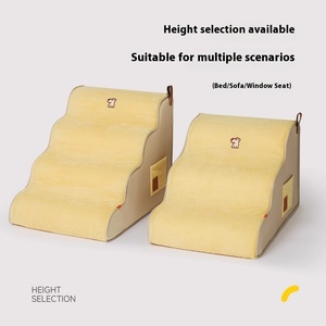 HOOPET Abnehmbare und wasch bare Hunde leiter Ältere Nachttisch leiter mit Slope Step Zubehör für Haustiere Haustier betten & Zubehör - Product Image 4