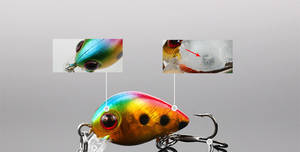 Señuelos de Pesca Miniatura de Plástico ABS Duro de 3cm y 1.5g para Río y Lago, Venta al Por Mayor - Product Image 6