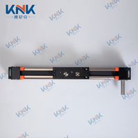KNK 30mm Charge 3kg Haute Précision Mouvement Linéaire Entraîné Par Courroie Vis Glissière Rail Produit Fournisseur Linéaire Rail De Guidage Module Actionneur