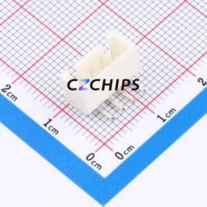 HC-XHB-4AW Wire-to-Board Pin Header Bent Lead Through Hole,P=2.5mm Connector 1x4P 2.5mm Right Angle Insert XHB - Product Image 1