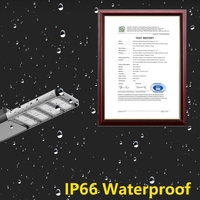 Réverbère solaire split intégré commercial de meilleure qualité 40W-120W étanche extérieur 170LM/W pour jardins et routes