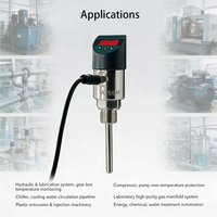 Controlador de Temperatura Digital Electrónico con Sensor PT100, Carcasa de Acero Inoxidable IP67, Personalizable OEM/ODM