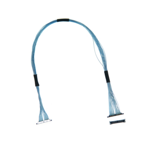 DF56 마이크로 동축 LVDS 케이블 0.3mm 피치 26/30/40/50P 동일 및 역방향 고속 케이블 (노트북 EDP LCD 스크린용) - Product Image 2