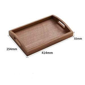 Vassoio in Legno Stile Giapponese per Servire Tè e Frutta, Design Minimalista Nordico per Tazze da Tè, Tazzine da Caffè, Snack - Product Image 4