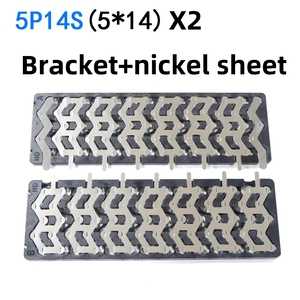 Kit de Soporte de Batería Desplazado Tipo Panal 18650: Configuraciones 5P6P8P 13S 48V / 14S 51.8V con Tiras de Níquel |   Personalizable - Product Image 6