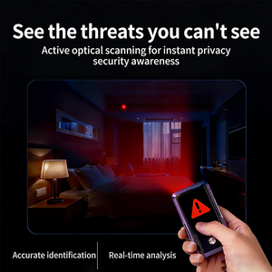 Détecteur de <span class=keywords><strong>cam</strong></span>éras cachées intelligent à IA facile à utiliser, scanner de signal Wi-Fi pour <span class=keywords><strong>cam</strong></span>éras espions, protecteur d'intimité portable pour hôtels - Product Image 5