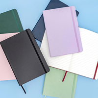 Carnet de notes 160 pages, format moyen 5,7x8, papier épais 100 GSM, couverture rigide, reliure thermique, cadeau, carnet de notes