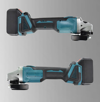 Meuleuse d'angle alimentée par batterie Li-ion Rechargeable 20V 125mm coupe-bois/métal sans brosse bricolage pour polir la coupe de dérouillage