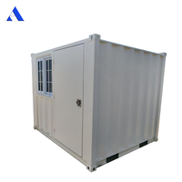 7ft 8ft 9ft 10ft Petite Taille Mini Préfabriqué Modulaire Mobile Stockage Expédition Conteneur Bureau Maison Maison