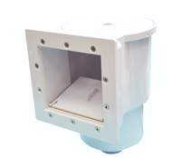 Écumoire complète de mur hors sol à large bouche Abs de piscine en jade