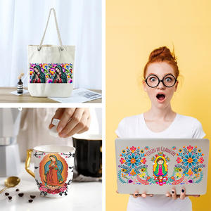 Calcomanía Personalizada de la Virgen María, al por Mayor, Diseño de Anime, Resistente al Agua, para Vasos de 16 oz, Transferencia UV DTF, Adhesivo para Envolver Tazas - Product Image 6