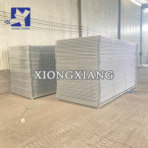 6FT * 8ft 6ft * 10ft 6ft * 12ft mạ kẽm tạm thời Chuỗi liên kết hàng rào bảng cho công trường xây dựng - Product Image 6