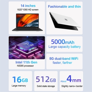 Original <strong>Jumper</strong> EZbook X7 <strong>Notebook</strong>, 14.0 Inch 16GB+1TB Winds 11 Intel Ice Lake I5-1035G1 Computer Quad Core Laptop - Product Image 3