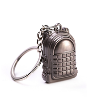 Porte-clés pendentif personnalisé en métal miniature, modèle de pistolet 3D AK47 de dessin animé vintage, style designer, pour jeu CF