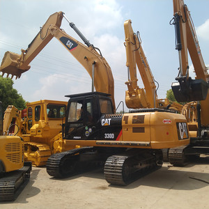 Excavadora CAT 330D muy grande, de 33 toneladas, con cazo de excavación de 1.65m³ de capacidad, excavadora de cadenas usada. - Product Image 1