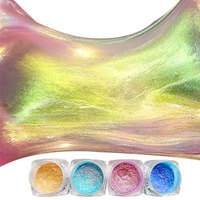 Super Chameleon Mermaid Multichrome Masterbatch, Pigment en poudre de mica coloré pour impression 3D, effet de changement de couleur, colorant pour résine époxy et slime DIY