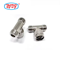 Connecteur Répartiteur en T 3 Voies Type N Mâle vers Double Prise N Femelle Adaptateur Convertisseur Coaxial RF Type T Fourniture d'Usine