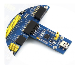 CP2102 USB UART seri dönüştürücü endüstriyel sınıf geliştirme kurulu mini-b USB 3.3V/5V çift güç 12Mbps veri hızı TXD/RXD led'ler - Product Image 2