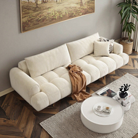 Ensemble de canapés Chesterfield contemporains confortables et modernes de Foshan pour le salon, certifiés ROHS, ISO9001 et CE