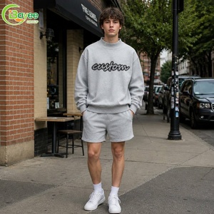 Felpa Oversize Personalizzata con Strass, in Cotone, Collo Alto o Girocollo, Stile Semplice - Product Image 4