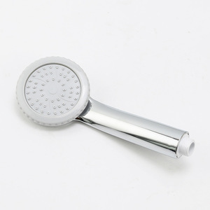 Handheld <b>Shower</b> Head Pressurized Rain Spray Round Durable Portable Bathroom <b>Accessory</b> - Product Image 4