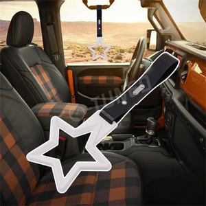 Forme d'étoile Tsurikawas Anneau Train Bus Poignée Main JDM Sangle PVC Plastique Dérive Charme <span class=keywords><strong>Auto</strong></span> Universel Intérieur Accessoires - Product Image 4