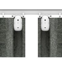 Motor Inteligente para Cortinas WiFi Tuya, Robot Automático para Abrir Cortinas, Control Remoto por Aplicación, Configuración de Temporizador, Sensor de Temperatura y Luz
