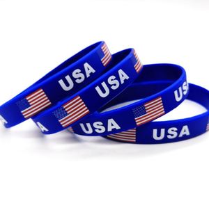 Pulsera de Silicona Promocional USA - Product Image 1