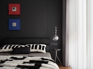 Phòng ngủ hiện đại thiết lập với bọc đầu giường bằng đá cẩm thạch bên bảng bán buôn cho các dự án khách sạn nhà cao cấp - Product Image 3