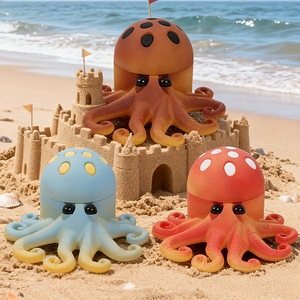 Jinlin Octopus Shape Zinc Alloy <b>Grinder</b> Creative Marine Animal Tobacco <b>Grinder</b> Large Size 100MM-3 - Product Image 2