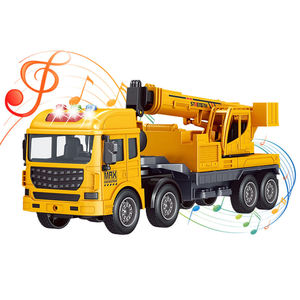 Jouet Grue à inertie avec lumières, musique et récits en anglais, en ABS, pour développer la motricité fine, cadeau pour enfants - Product Image 1