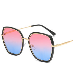 Lunettes de soleil tendance, lunettes de soleil de créateur italiennes, lunettes de soleil polygonales promotionnelles - Product Image 6