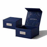 Boîtes d'emballage rigides en carton de luxe personnalisées avec fermeture magnétique, grand format, finition mate, boîtes cadeaux avec logo