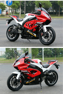 มอเตอร์ไซค์ไฟฟ้ารุ่นใหม่ 8000W 72V แบบไร้แปรงถ่าน สำหรับการแข่งขัน แบตเตอรี่ลิเธียม ระยะทางวิ่ง 150 กม. ความเร็วสูงสุด >80 กม./ชม. - Product Image 3